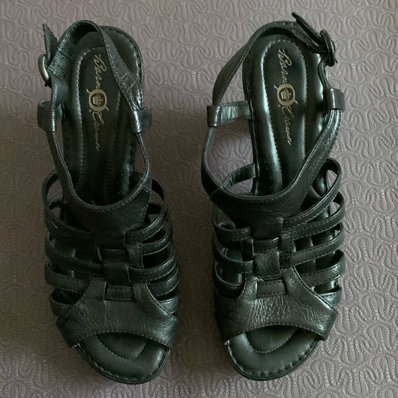 Born Crown Women’s Sandals Size 8, black Color - Picture 1 of 6
